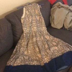 Size 18 snake print eshakti dress NWOT